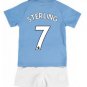 Raheem STERLING #7 Manchester City Home Boys 2019-2020 Kids Soccer Jersey