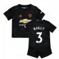 Eric BAILLY #3 Manchester United Third Boys 2019-2020 Kids Soccer Jersey Kit
