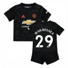 Aaron WAN BISSAKA #29 Manchester United Third Boys 2018-2019 Kids Soccer Jersey Kit