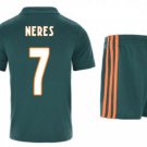David NERES #7 Ajax Amsterdam Away Boys 2019-2020 Kids Soccer Jersey Kit