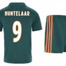 Klaas Jan HUNTELAAR #9 Ajax Amsterdam Away Boys 2019-2020 Kids Soccer Jersey Kit