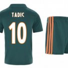 Dusan TADIC #10 Ajax Amsterdam Away Boys 2019-2020 Kids Soccer Jersey Kit