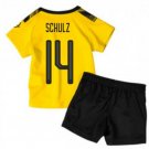 Nico SCHULZ #14 Borussia Dortmund Home Boys 2019-2020 Kids Soccer Jersey