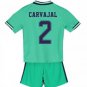 Dani CARVAJAL #2 Real Madrid Third Boys 2019-2020 Kids Soccer Jersey