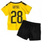 Axel WITSEL #28 Borussia Dortmund Home Boys 2019-2020 Kids Soccer Jersey Kit