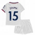 Kurt ZOUMA #15 Chelsea Away Boys 2019-2020 Kids Soccer Jersey Kit