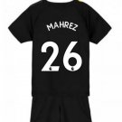 Riyad MAHREZ #26 Manchester City Away Boys 2019-2020 Kids Soccer Jersey