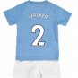 Kyle WALKER #2 Manchester City Home Boys 2019-2020 Kids Soccer Jersey