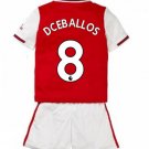 Dani CEBALLOS #8 Arsenal Home Boys 2019-2020 Kids Soccer Jersey
