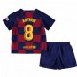ARTHUR Melo #8 Barcelona Home Boys 2019-2020 Kids Soccer Jersey