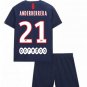 ANDER HERRERA #21 PSG Paris Saint Germain Home Boys 2019-2020 Kids Soccer Jersey