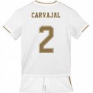 Dani CARVAJAL #2 Real Madrid Home Boys 2019-2020 Kids Soccer Jersey