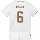 NACHO #6 Real Madrid Home Boys 2019-2020 Kids Soccer Jersey