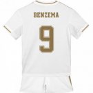 Karim BENZEMA #9 Real Madrid Home Boys 2019-2020 Kids Soccer Jersey