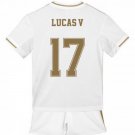 LUCAS Vazquez #17 Real Madrid Home Boys 2019-2020 Kids Soccer Jersey