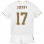 LUCAS Vazquez #17 Real Madrid Home Boys 2019-2020 Kids Soccer Jersey
