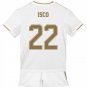 ISCO Alarcon #22 Real Madrid Home Boys 2019-2020 Kids Soccer Jersey