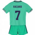 Eden HAZARD #7 Real Madrid Third Boys 2019-2020 Kids Soccer Jersey