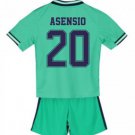Marco ASENSIO #20 Real Madrid Third Boys 2019-2020 Kids Soccer Jersey
