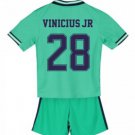 VINICIUS JR #25 Real Madrid Third Boys 2019-2020 Kids Soccer Jersey
