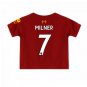 James MILNER #7 Liverpool Home Boys 2019-2020 Kids Soccer Jersey