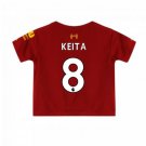 Naby KEITA #8 Liverpool Home Boys 2019-2020 Kids Soccer Jersey