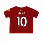 Sadio MANE #10 Liverpool Home Boys 2019-2020 Kids Soccer Jersey