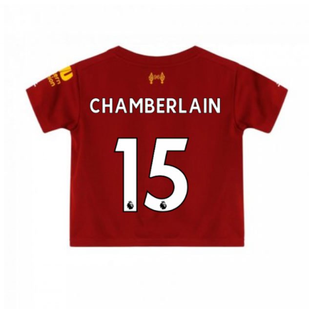 Alex Oxlade CHAMBERLAIN #15 Liverpool Home Boys 2019-2020 Kids Soccer Jersey