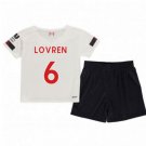 Dejan LOVREN #6 Liverpool Away Boys 2019-2020 Kids Soccer Jersey