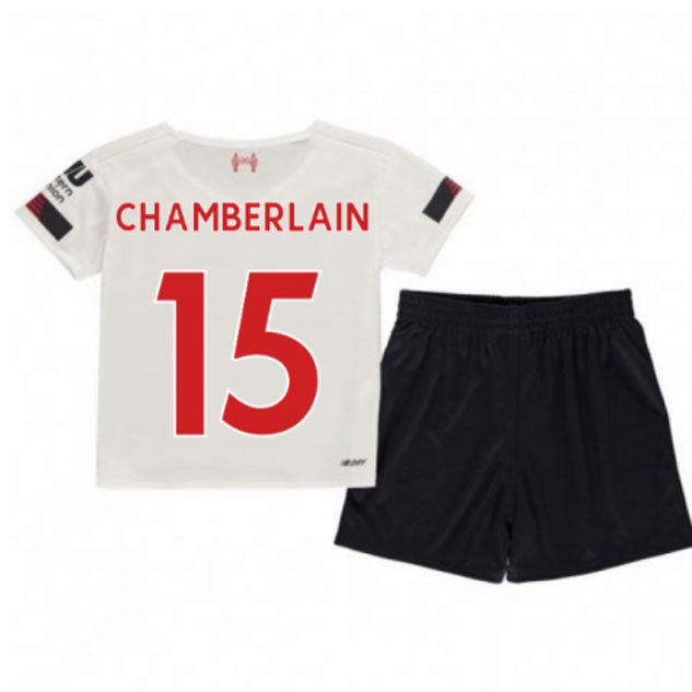 Alex Oxlade CHAMBERLAIN #15 Liverpool Away Boys 2019-2020 Kids Soccer Jersey