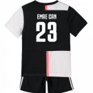 EMRE CAN #23 Juventus Home Boys 2019-2020 Kids Soccer Jersey
