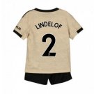 Victor LINDELOF #2 Manchester United Away Boys 2019-2020 Kids Soccer Jersey