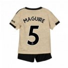 Harry MAGUIRE #5 Manchester United Away Boys 2019-2020 Kids Soccer Jersey