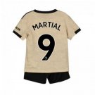 Anthony MARTIAL #9 Manchester United Away Boys 2019-2020 Kids Soccer Jersey