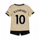 Marcus RASHFORD #10 Manchester United Away Boys 2019-2020 Kids Soccer Jersey