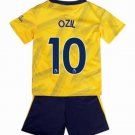 Mesut OZIL #10 Arsenal Away Boys 2019-2020 Kids Soccer Jersey