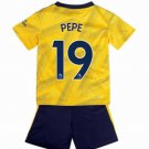 Nicolas PEPE #19 Arsenal Away Boys 2019-2020 Kids Soccer Jersey