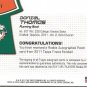 DANIEL THOMAS - ROOKIE CARD - AUTOGRAPH - PATCH CARD