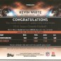 KEVIN WHITE - ROOKIE CARD