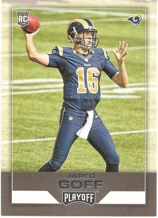 JARED GOFF ROOKIE CARD