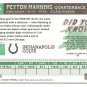 PEYTON MANNING