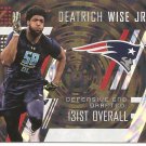 DEATRICH WISE JR.- ROOKIE CARD