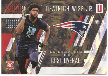 DEATRICH WISE JR.- ROOKIE CARD