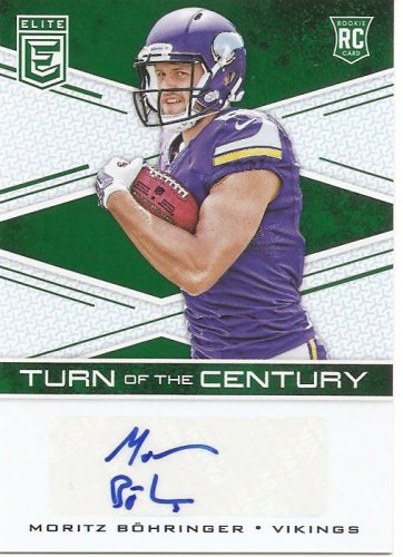 MORITZ BOHRINGER - ROOKIE CARD - AUTOGRAPHED