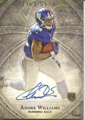 ANDRE WILLIAMS - ROOKIE CARD - AUTOGRAPHED