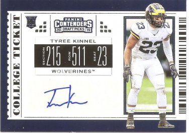 TYREE KINNEL-- AUTOGRAPHED