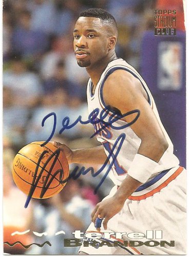 TERRELL BRANDON - AUTOGRAPHED