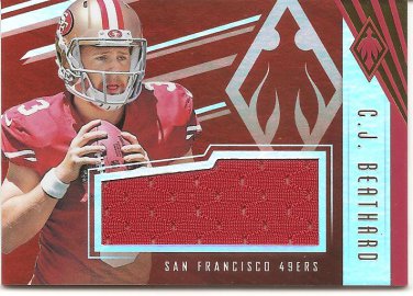 C.J. BEATHARD - JERSEY - ROOKIE CARD