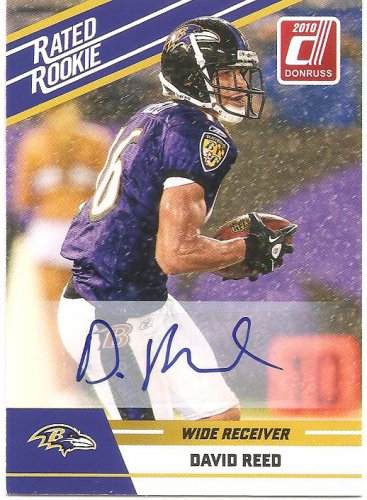 DAVID REED-AUTOGRAPHED-ROOKIE CARD