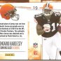 MONTARIO HARDESTY-JERSEY CARD